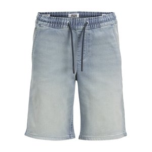 Short Bermuda Garçon No Boundaries - Bleu Denim, Taille S - Élastiqué, été